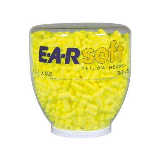 PD-01-002, ČEPKI UŠESNI E-A-R SOFT, 36dB, ( 1gar= 500 par)