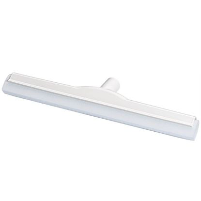 BRISALEC OKEN 450mm, bele barve, s plastičnim ohišjem in dvojno gumijasto čistil