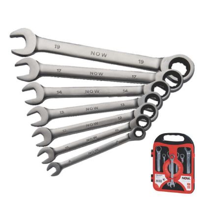 7-delna GARNITURA ključev z ragljo SW(8-19mm)
