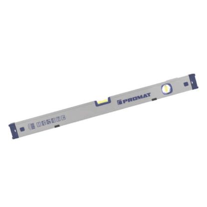 LIBELA ALUMINIJASTA MAGNETNA, dol.100cm - eloksirana (natančnost 0,5mm/m)