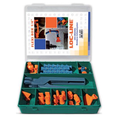 SET ZA HLAJENJE1/4" V KOVČKU v 27-delni garnituri