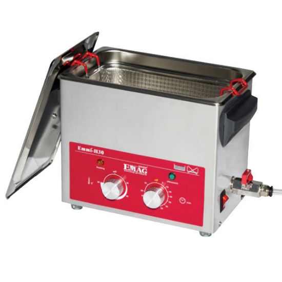 NAPRAVA ČISTILNA ULTRAZVOČNA 40kHz 180/360/180W 3L 20-80°C IP32 EMAG