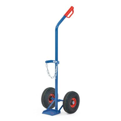 VOZIČEK ZA PREVOZ JEKLENK - ENOJNI nosilnost 100kg,  D140mm, FETRA 51091