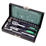 HITACHI Garnitura ročnega orodja 68del. 1/4-1/2+KLJUČI