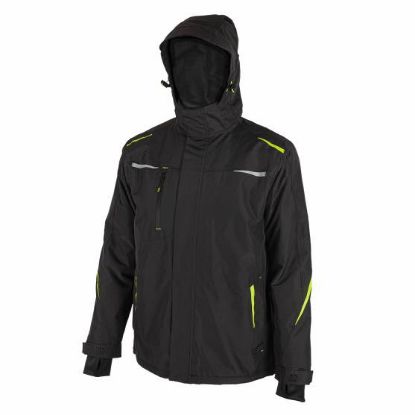 JAKNA ZIMSKA MOŠKA BENNON THOROS 220 G, ČRNE BARVE, VEL.3XL