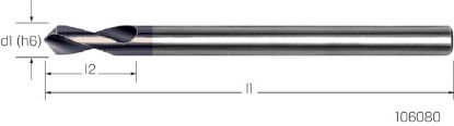Slika SVEDER SREDIŠČNI NC D12,0mm 90° HSS-E -TiAlN, DOLGI