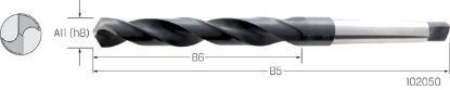 Slika SVEDER ŠPIRALNI DIN345 D27,0mm MK HSS-ST