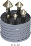Slika GREZILA 90° DIN335/C EUC-Speed HSS v 5-delni garnituri (D6,3-25mm)      