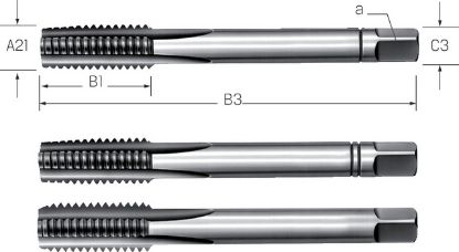 Slika SVEDER NAVOJNI ROČNI DIN352 M6 HSS (1gar.=3kos)