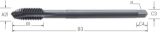 Slika SVEDER NAV.STROJNI DIN376/B M10 Typ:ST/OX HSS-E