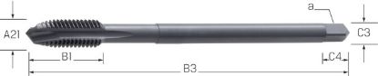 Slika SVEDER NAV.STROJNI DIN376/B M10 Typ:ST/OX HSS-E