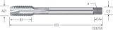 Slika SVEDER NAV.STROJNI DIN374/B M32x1,5 HSS-E V3            