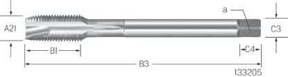 Slika SVEDER NAV.STROJNI DIN374/B M32x1,5 HSS-E V3            