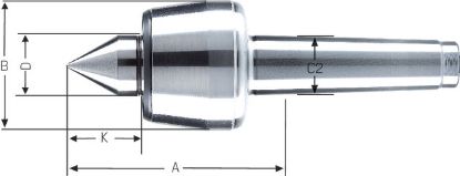 Slika KONICA VRTLJIVA MK3 60° Rohm