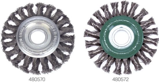 ŠČETKA COFASTA POSUKANA JEKLENA D115x14mm (izvrtina D22,2mm)