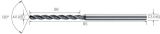 Slika SVEDER SPIRALNI VHM MIKRON 10XD D2,1mm Crazy Drill Alu DLC