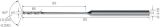 Slika Kleinstbohrer VHM 30xd Titan CD-FLEX          1,10mm MIKRON