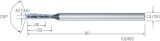 Slika CrazyDrill SST VHM RIP 8xd, Inox, IK,  0,20mm MIKRON