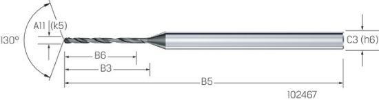 CrazyDrill SST VHM RIP 12xd, Inox,      0,20mm MIKRON