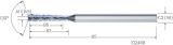 Slika Kleinstbohrer VHM exe 12xd Ino CD-SST-IK        1,10mm MIKRON