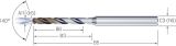 Slika SVEDER VHM D1,00mm L=55/6mm 6xD IKZ CrazyDrill SST-Inox eXedur SNP MIKRON