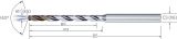 Slika Kleinstbohrer VHM exe 10xd Ino CD-COOL          3,40mm MIKRON