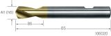 Slika NC-Anbohrer HSS-Co TiN 120° ISO10898/N    3,00mm PREMUS