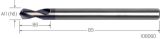 Slika NC-Anbohrer HSCO TiAlN 120°lg. ISO10898/N    5,00mm PREMUS