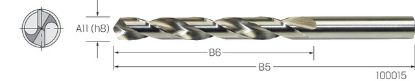 Slika SVEDER ŠPIRALNI DIN338 N D12,7mm HSS - profilno brušen