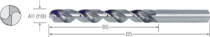 Slika SVEDER ŠPIRALNI DIN338 W D2,2mm HSS