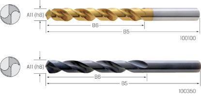 Slika SVEDER SPIRALNI DIN338 N D6,8mm HSS-Co