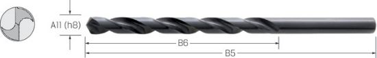 SVEDER SPIRALNI DIN340 N D1,0mm  HSS - dolgi