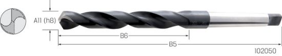 SVEDER SPIRALNI DIN345 D10,0mm MK HSS-ST