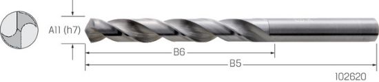 SVEDER ŠPIRALNI VHM DIN338/N  D1,0mm 