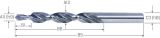 Slika SVEDER STOPENJSKI DIN8374 D10,5x19,0mm za M10 HSS    