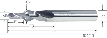 Slika SVEDER KRATKOSTOPENJSKI ZA M3 (3,2x6,0) HSS