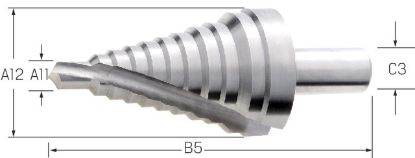 Slika SVEDER STOPNIČASTI D10,5-32,5mm HSS PREMUS