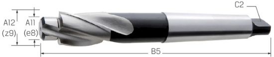 GREZILO PLOŠČATO M10/180° MK2 D18,0/10,5mm HSS

