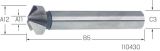 Slika GREZILO 120° DIN334/C D16,5mm HSS    