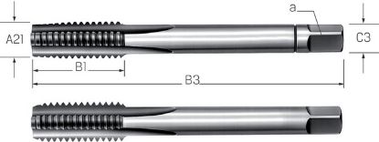 Slika SVEDER NAV.ROČNI DIN2181 M6x0,5 6H HSS (1Gar=2Kos)