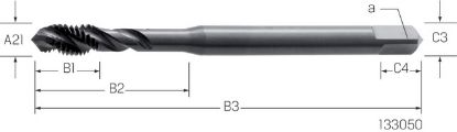 Slika SVEDER NAV.STROJNI DIN371/C M3 Typ:ST R40/OX HSS-E 