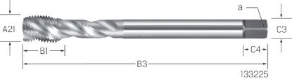 Slika Masch-Gew-Bohrer HSSE-V3 DIN  374/C    MF20x1,00 PREMUS
