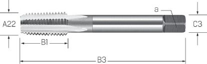 Slika SVEDER NAV.STROJNI NPT 1/4"-18 HSS-E-V3