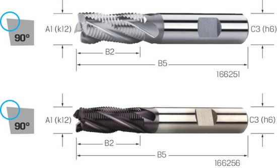 REZKAR PALIČNI KOSMAČILNI DIN844/HR D6,0mm Z=4 HSS-Co