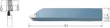 Slika Drehmeißel HM P20 60° aussen DIN  282/R  16x10x120 PRETEC