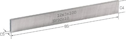 Slika Drehling EW9 Co10 rechteck DIN 4964/D  10x 4x100 PRETEC