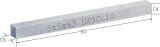 Slika Drehling EW9 Co10 vierkant DIN 4964/B  10x10x 63 PRETEC
