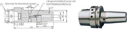 Slika Schrumpffutter kurz Cool-Jet ISO12164-1      A 63x20 HAIMER