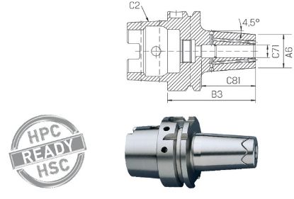 Slika Schrumpffutter Power kurz ISO12164-1      A100x06 HAIMER