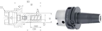 Slika Dehnspannfutter TENDO Slim kz. ISO12164-1      A 63x14 SCHUNK